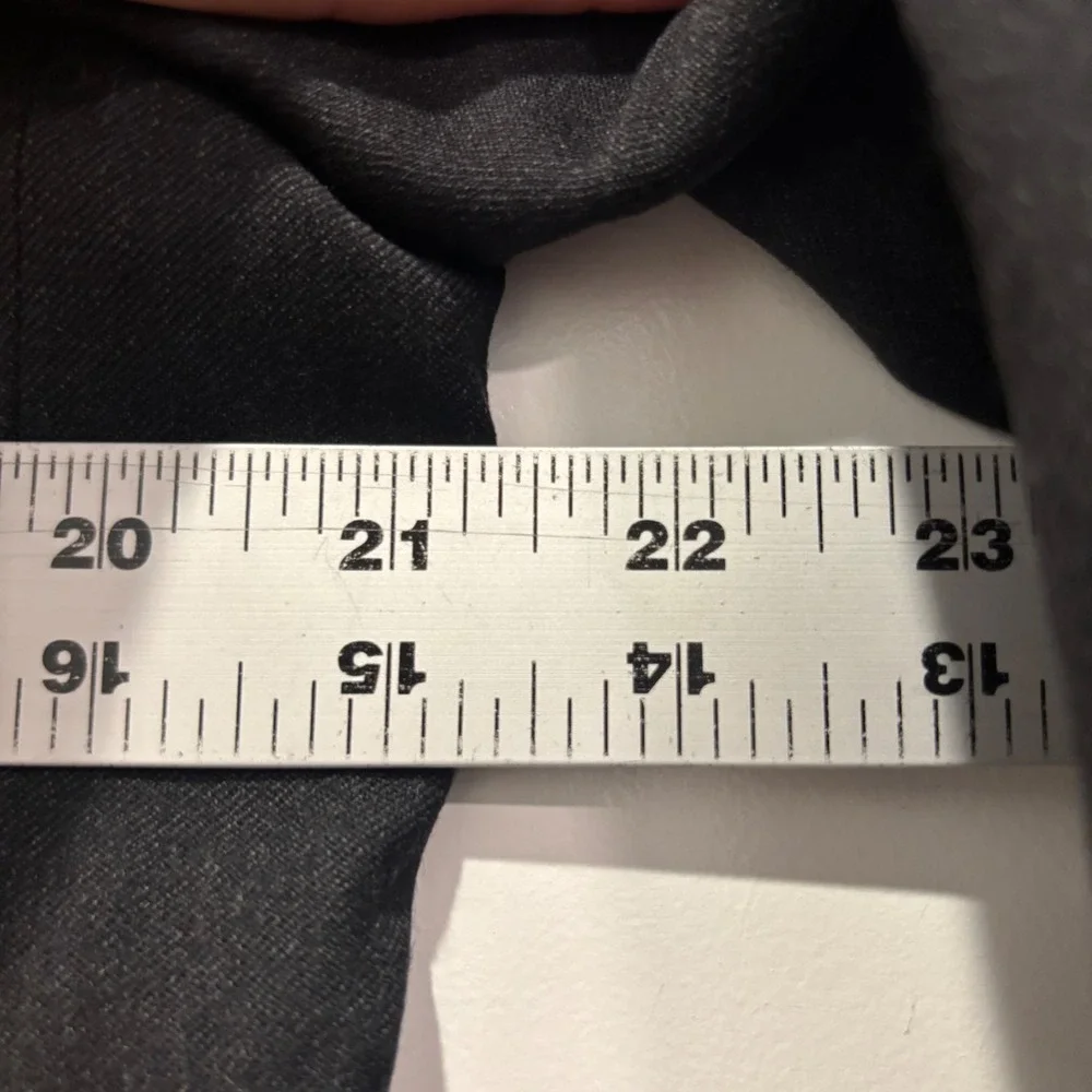Canali Mens Black Lana Cashmere Double Breasted Blazer Sport Coat Made in Italy